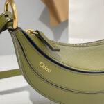 Chloe Banana Cross-Body Bag In Grained Leather